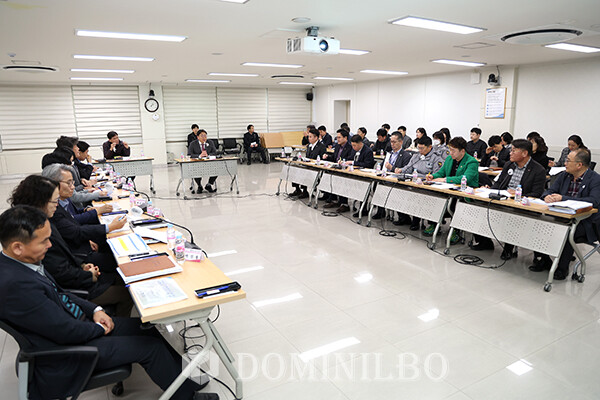 김해시는 제44회 전국장애인체전 교통주차대책용역최종보고회를 개최했다.